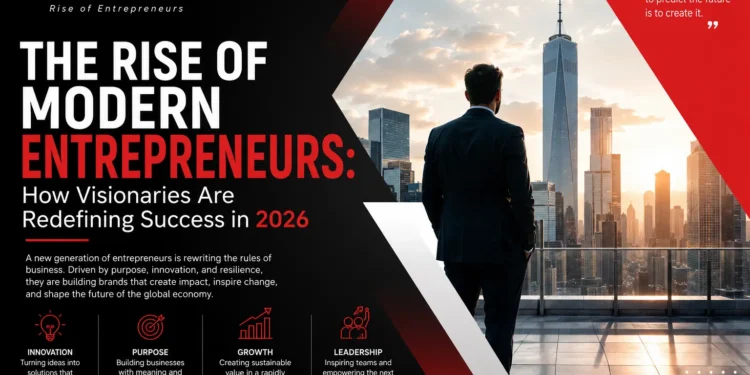 The Rise of Modern Entrepreneurs: How Visionaries Are Redefining Success in 2026