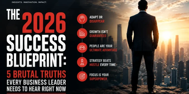 The 2026 Success Blueprint 5 Brutal Truths Every Business Leader Needs to Hear Right Now